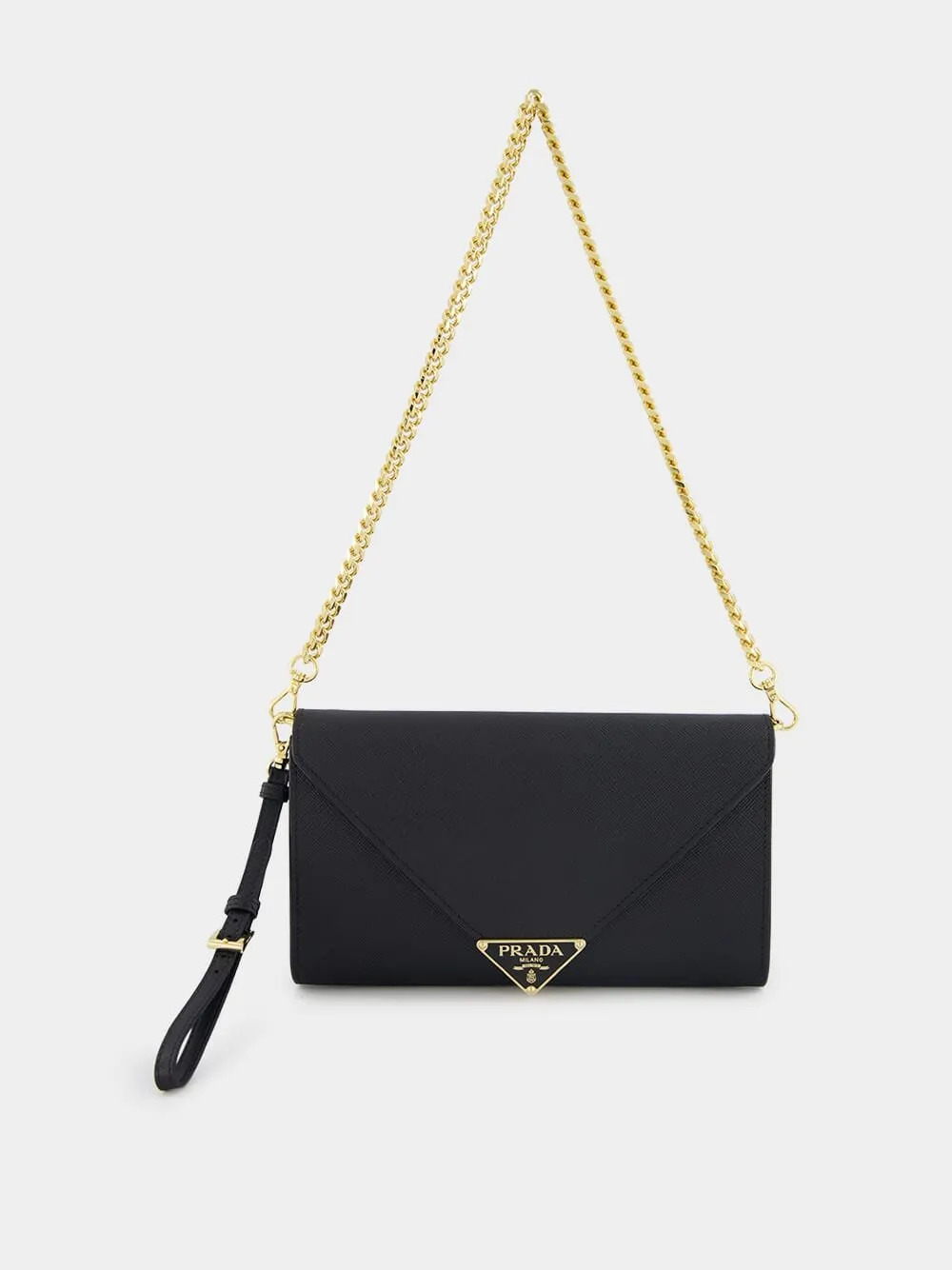 Envelope Leather Shoulder Bag