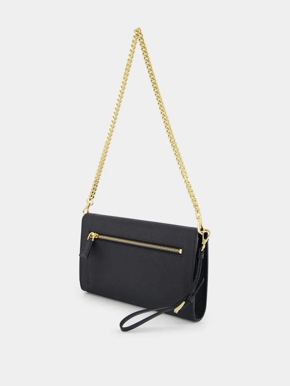Envelope Leather Shoulder Bag