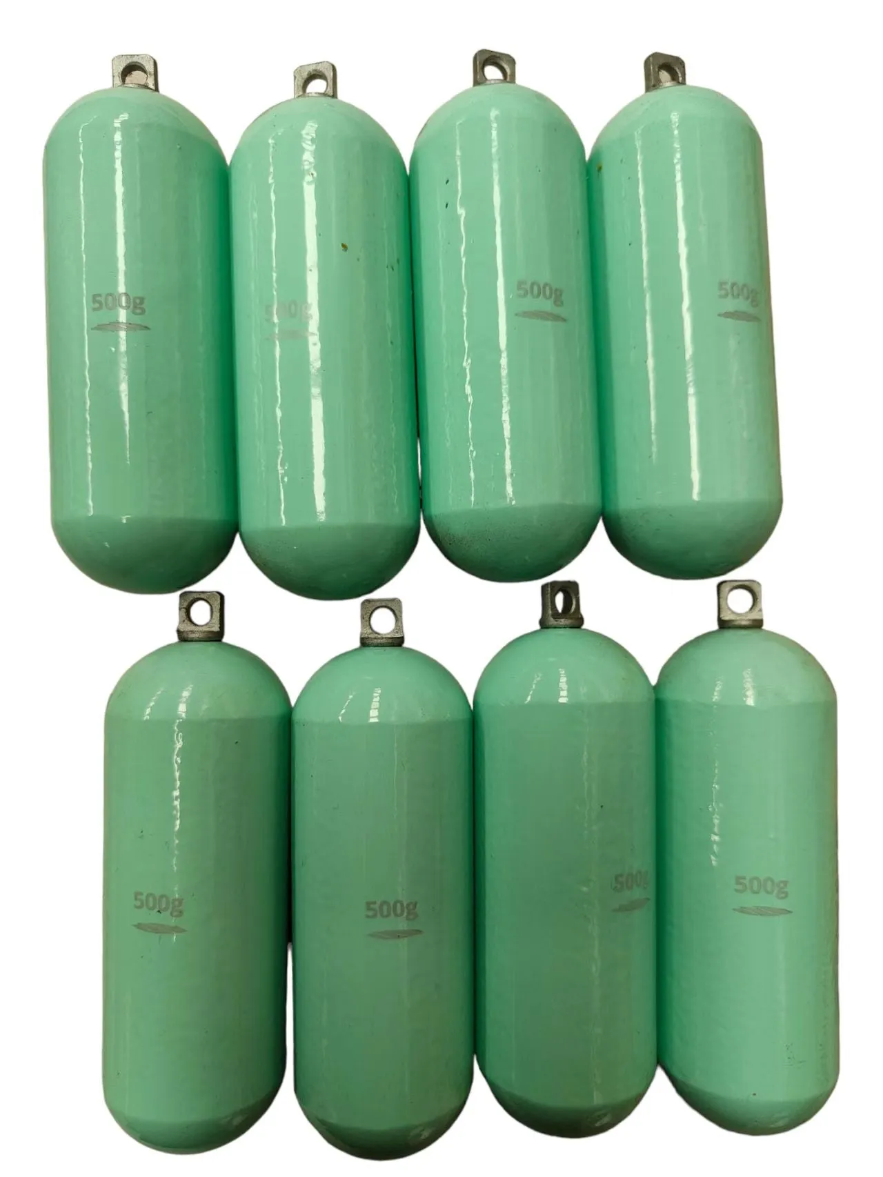 Environment Friendly Alloy Steel Sinkers   8 X 500g (17.85OZ)