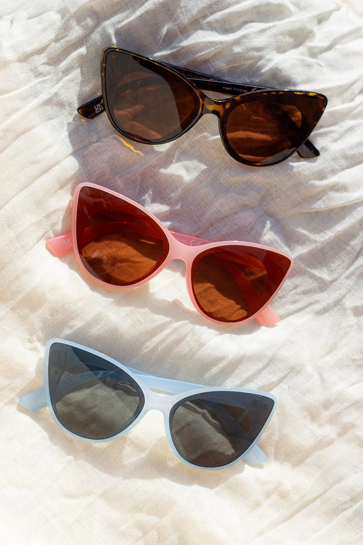 Exaggerated Front Lens Cat Eye Sunglasses