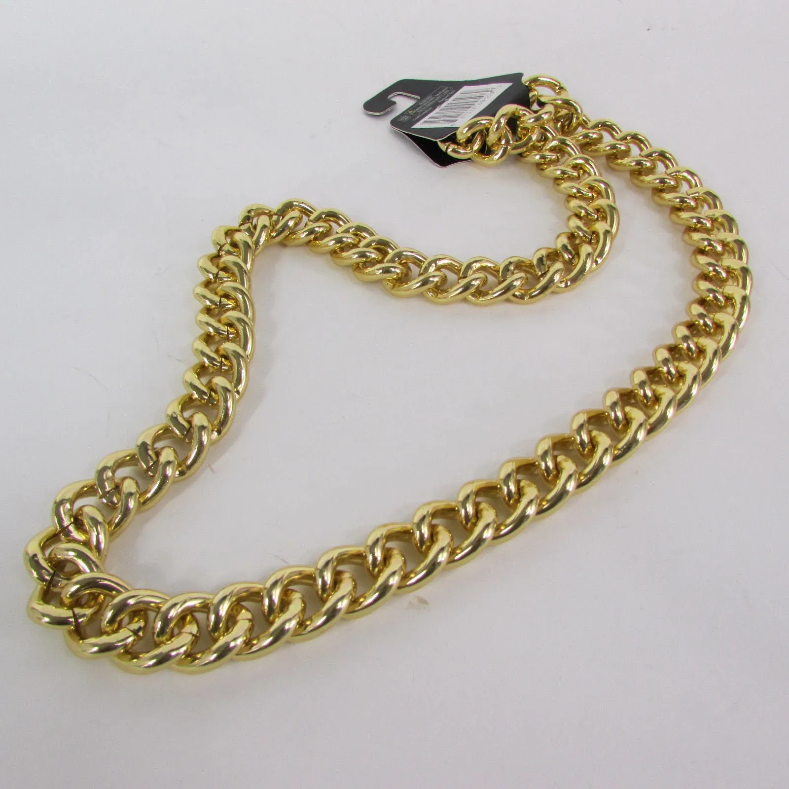 Extra Long Chunky Chain Link Necklace