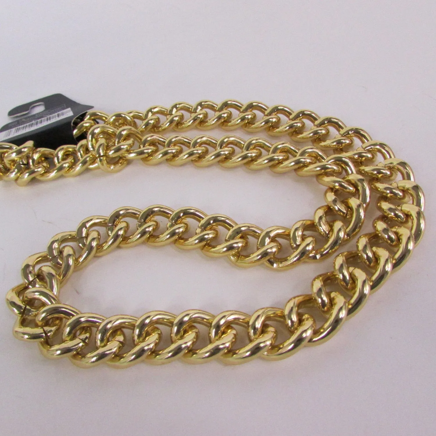Extra Long Chunky Chain Link Necklace