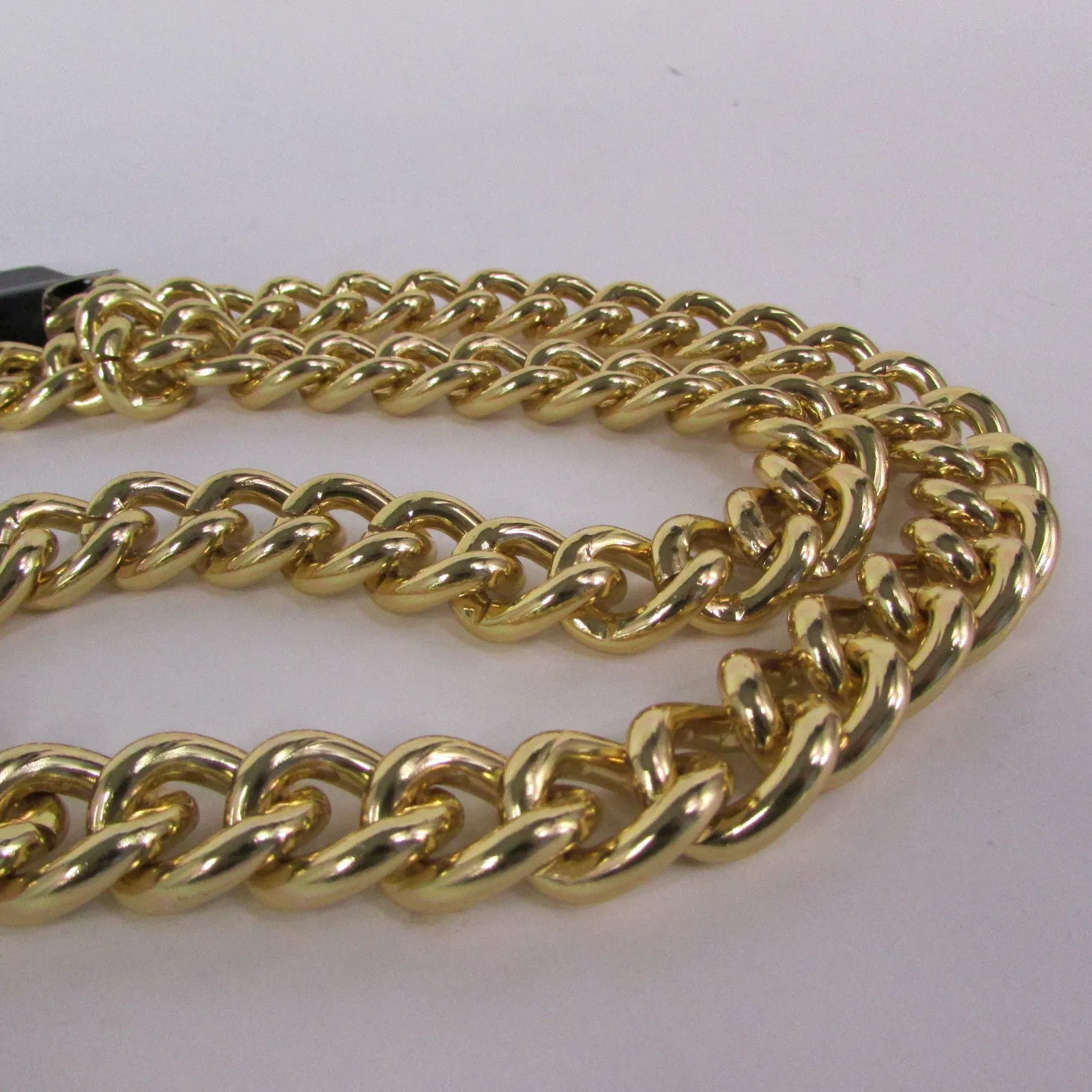 Extra Long Chunky Chain Link Necklace