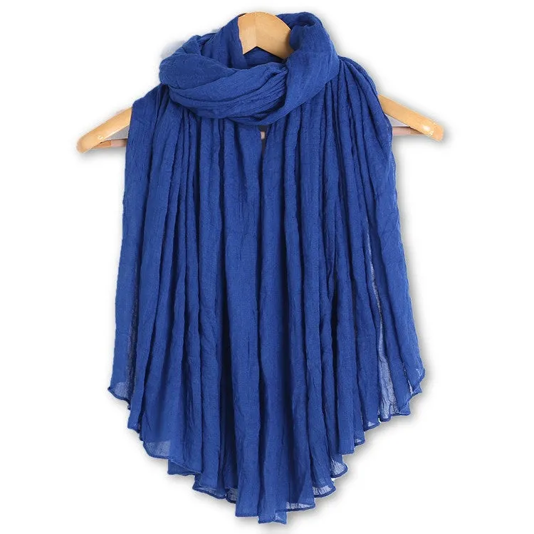 Fashion Women Cotton Scarves Soft Ladies Scarf Shawls Female Wraps pashmina hijab scarf muslim for women