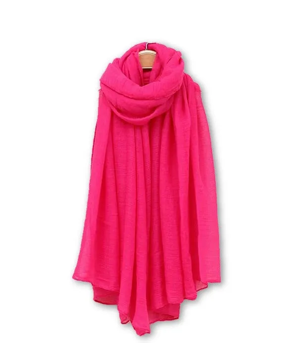 Fashion Women Cotton Scarves Soft Ladies Scarf Shawls Female Wraps pashmina hijab scarf muslim for women