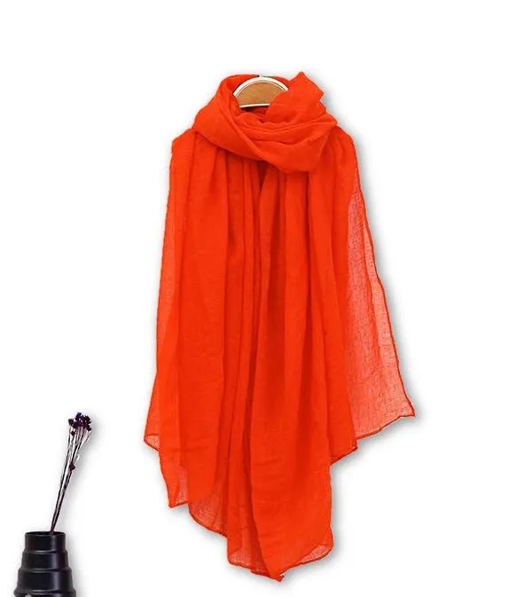 Fashion Women Cotton Scarves Soft Ladies Scarf Shawls Female Wraps pashmina hijab scarf muslim for women