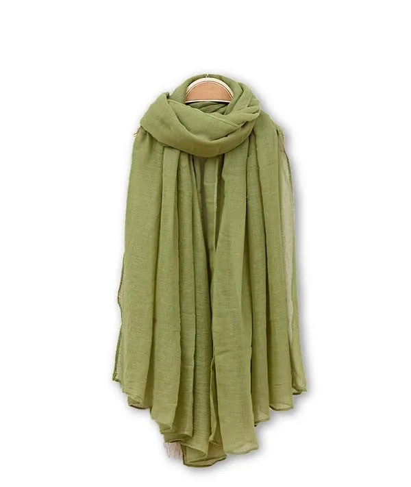 Fashion Women Cotton Scarves Soft Ladies Scarf Shawls Female Wraps pashmina hijab scarf muslim for women