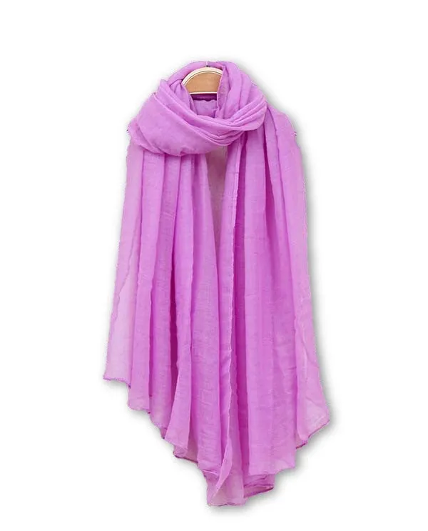 Fashion Women Cotton Scarves Soft Ladies Scarf Shawls Female Wraps pashmina hijab scarf muslim for women
