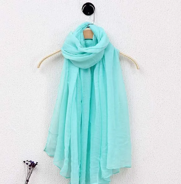 Fashion Women Cotton Scarves Soft Ladies Scarf Shawls Female Wraps pashmina hijab scarf muslim for women