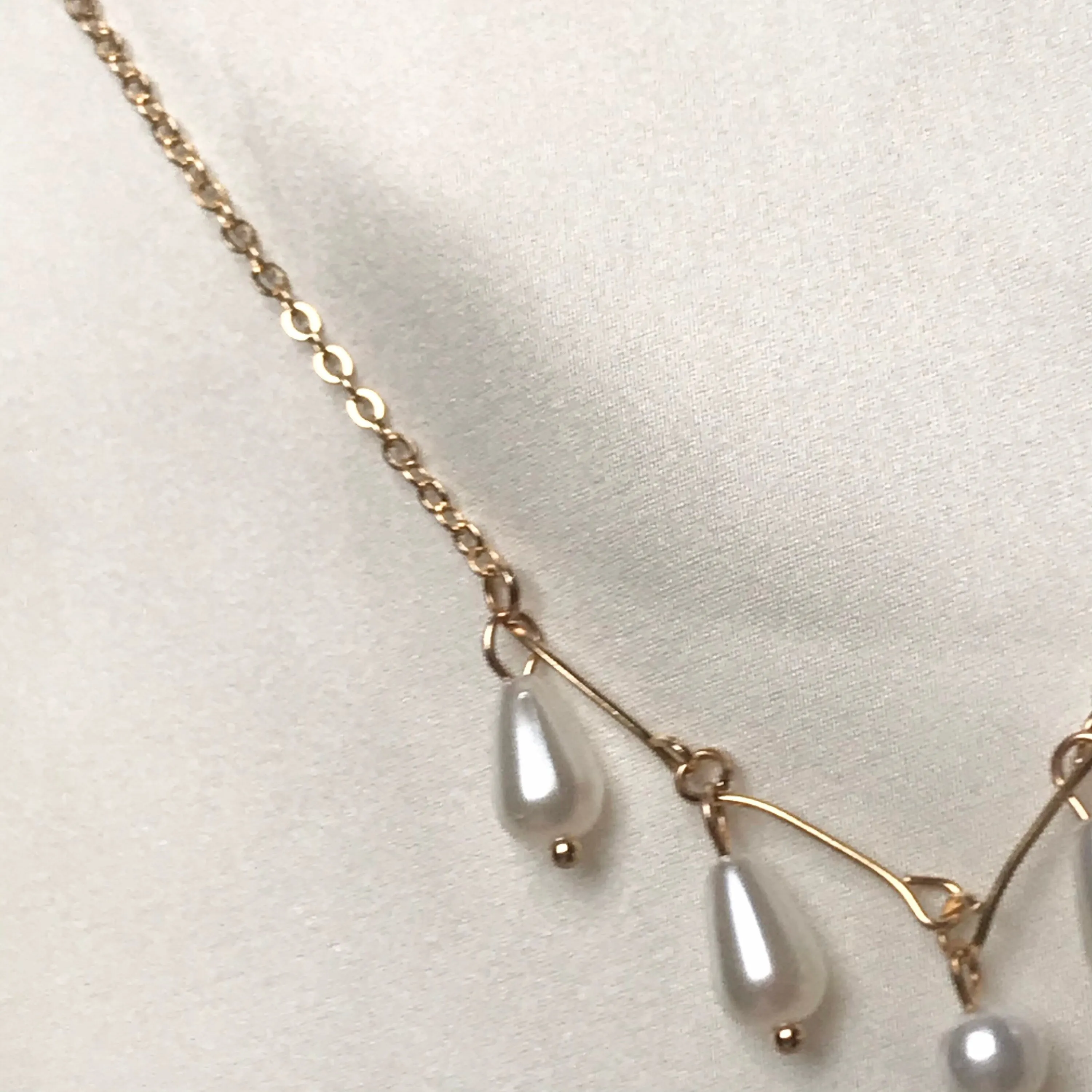 Faux Pearl Necklace - Pearl Jewellery, Accessories, Classic Necklace, Bead Necklace, Classy Necklace, Cute Necklace, Fashion Jewellery