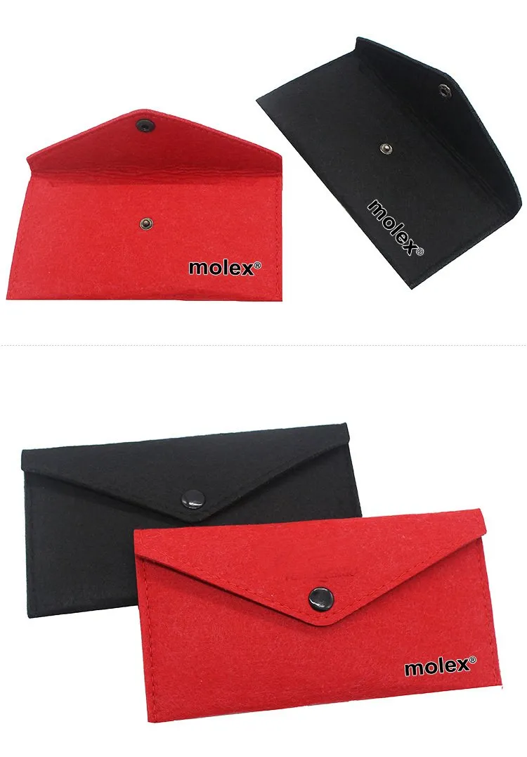 Felt Storage Envelope with Metal Snap