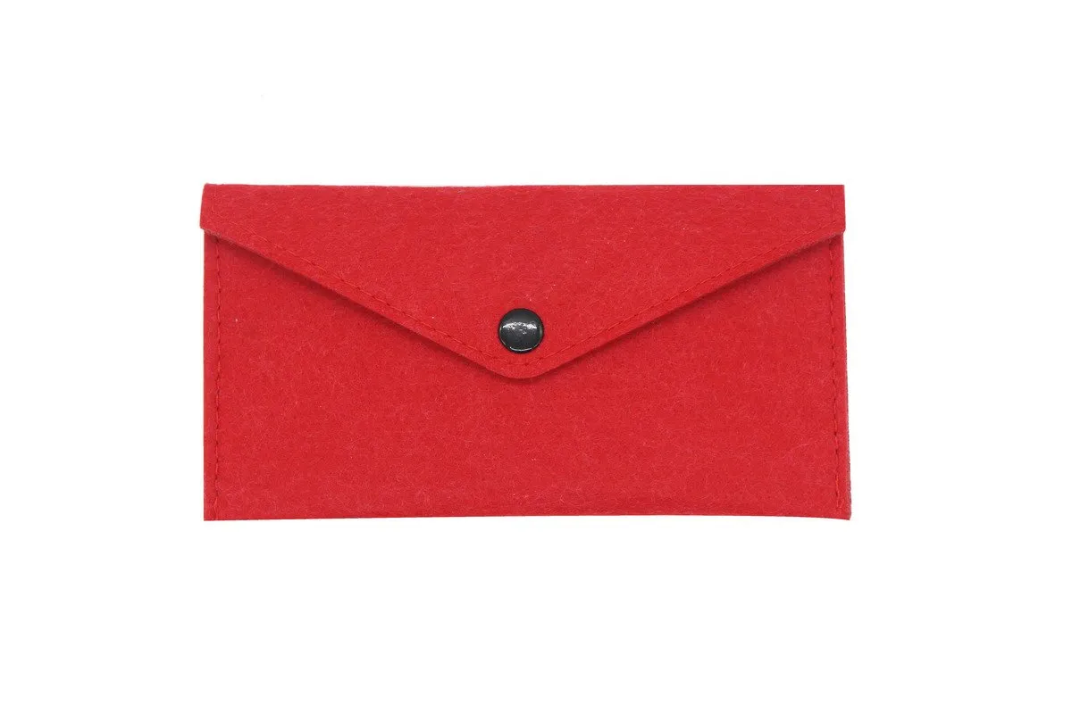 Felt Storage Envelope with Metal Snap