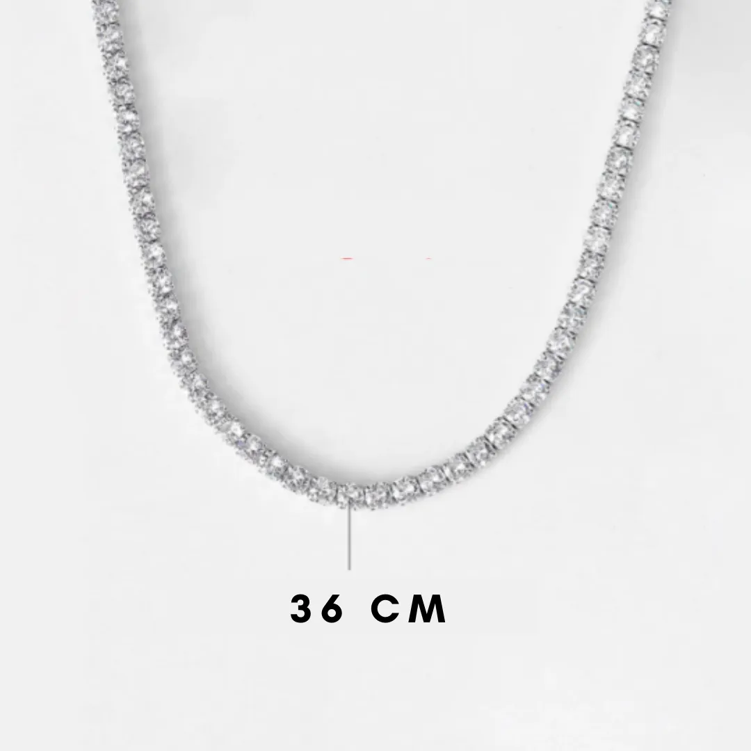 FLINGSTRING Tennis Necklace
