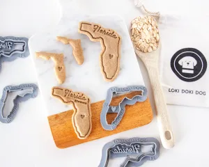 Florida  State Shaped Cookie Cutter (Multiple Styles Available)