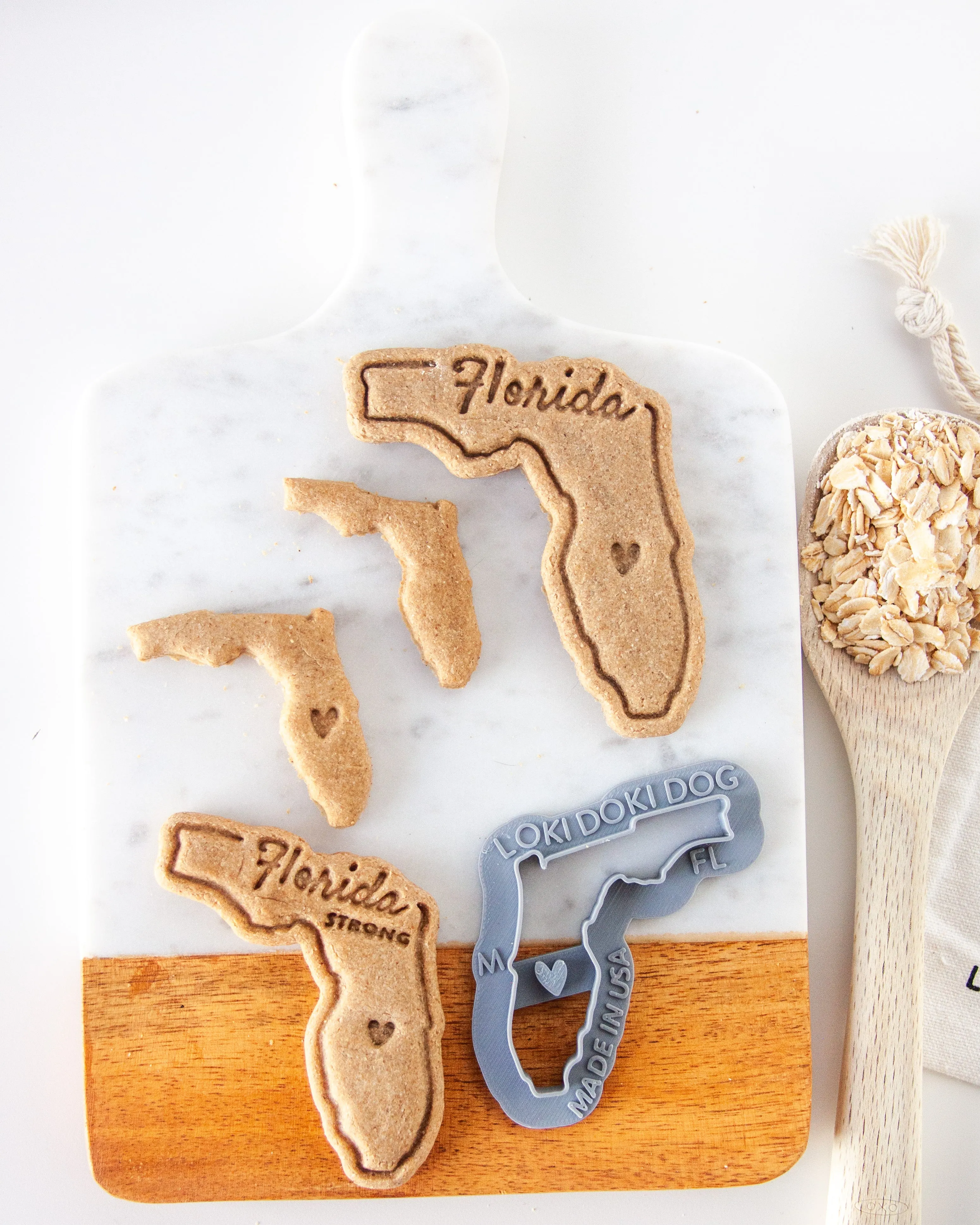 Florida  State Shaped Cookie Cutter (Multiple Styles Available)