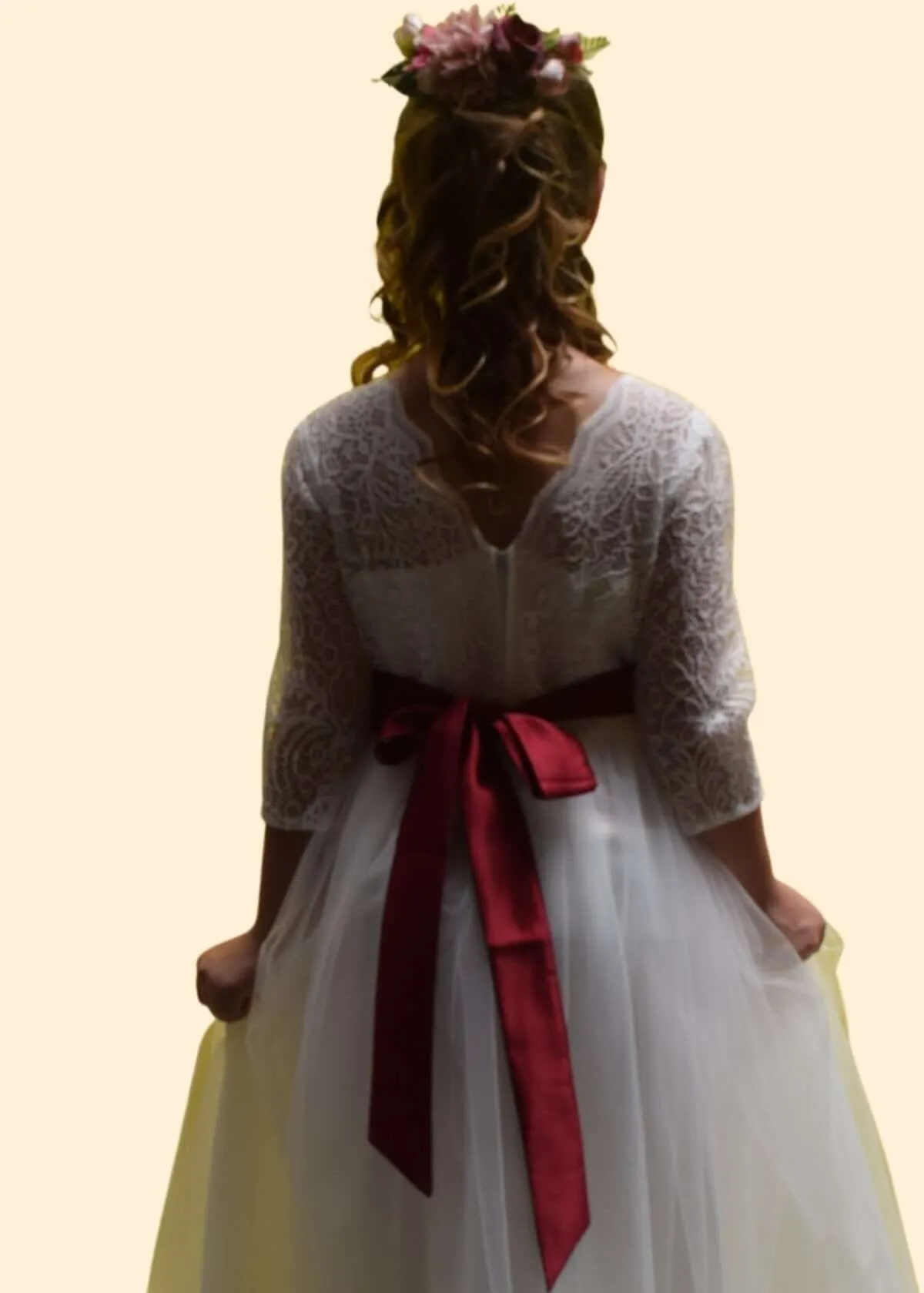 Flower Girl Sash Express NZ wide!