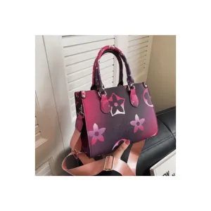Flower Print Tote