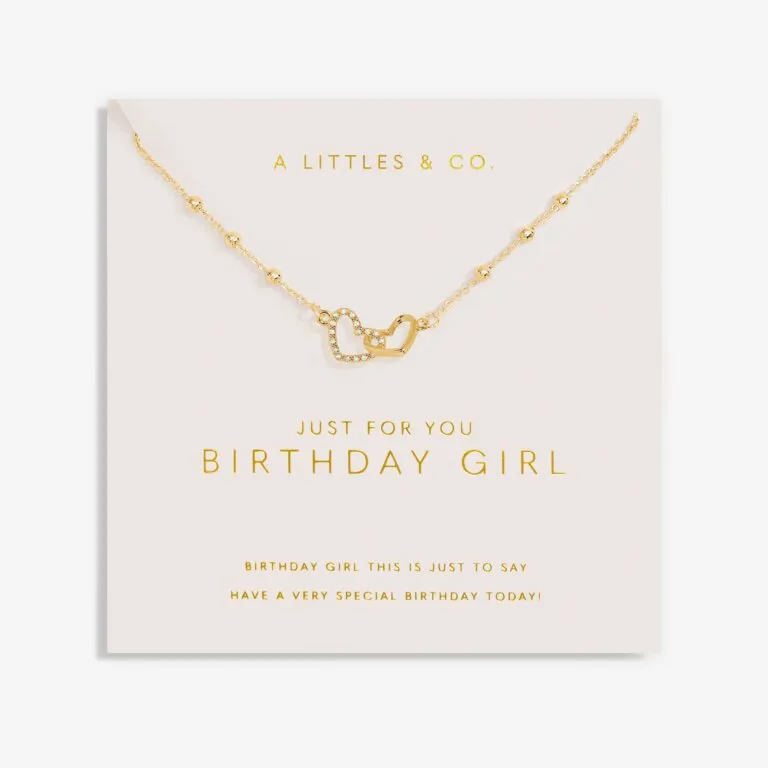 FOREVER YOURS NECKLACE Just for your birthday girl