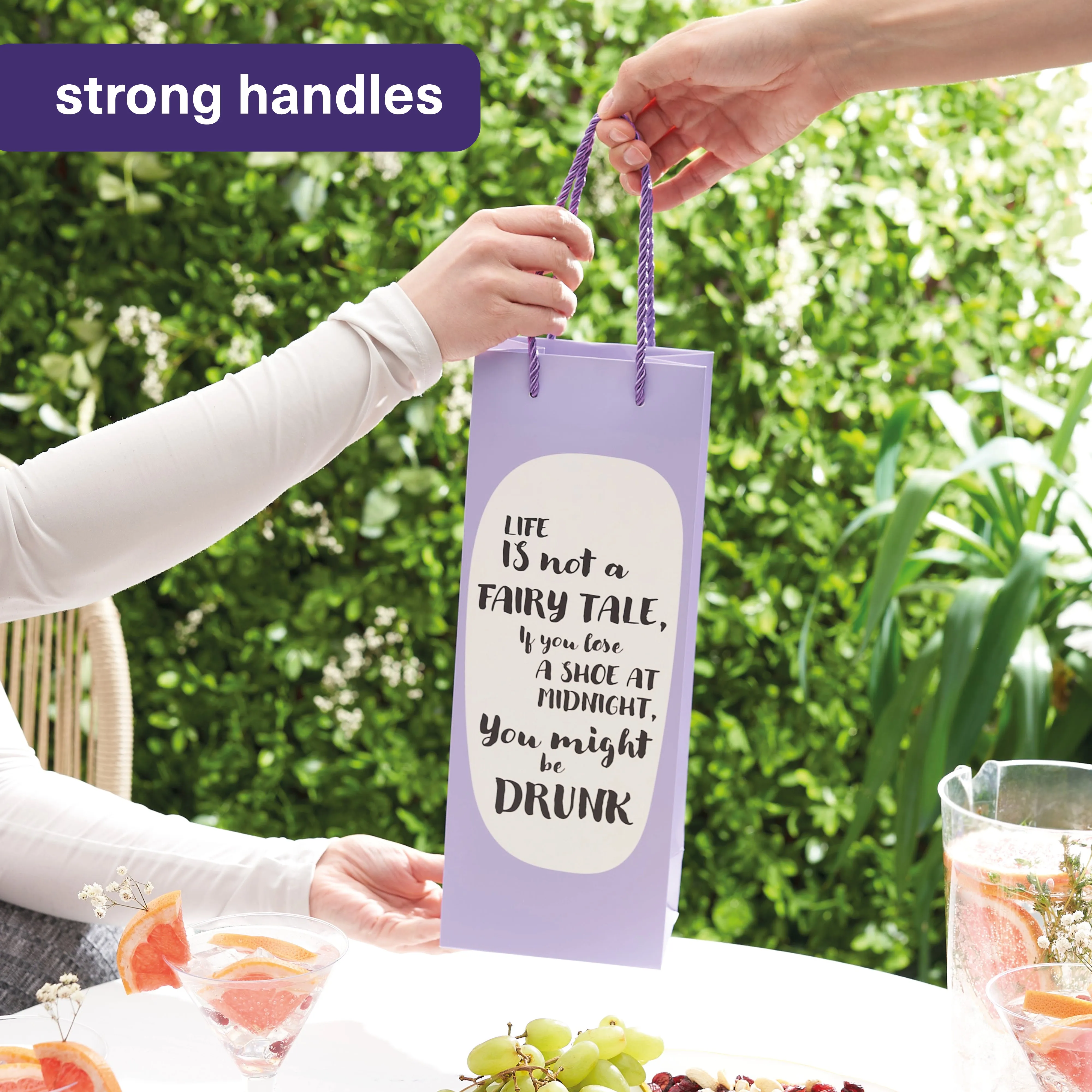 Funny Wine Bottle Gift Bags