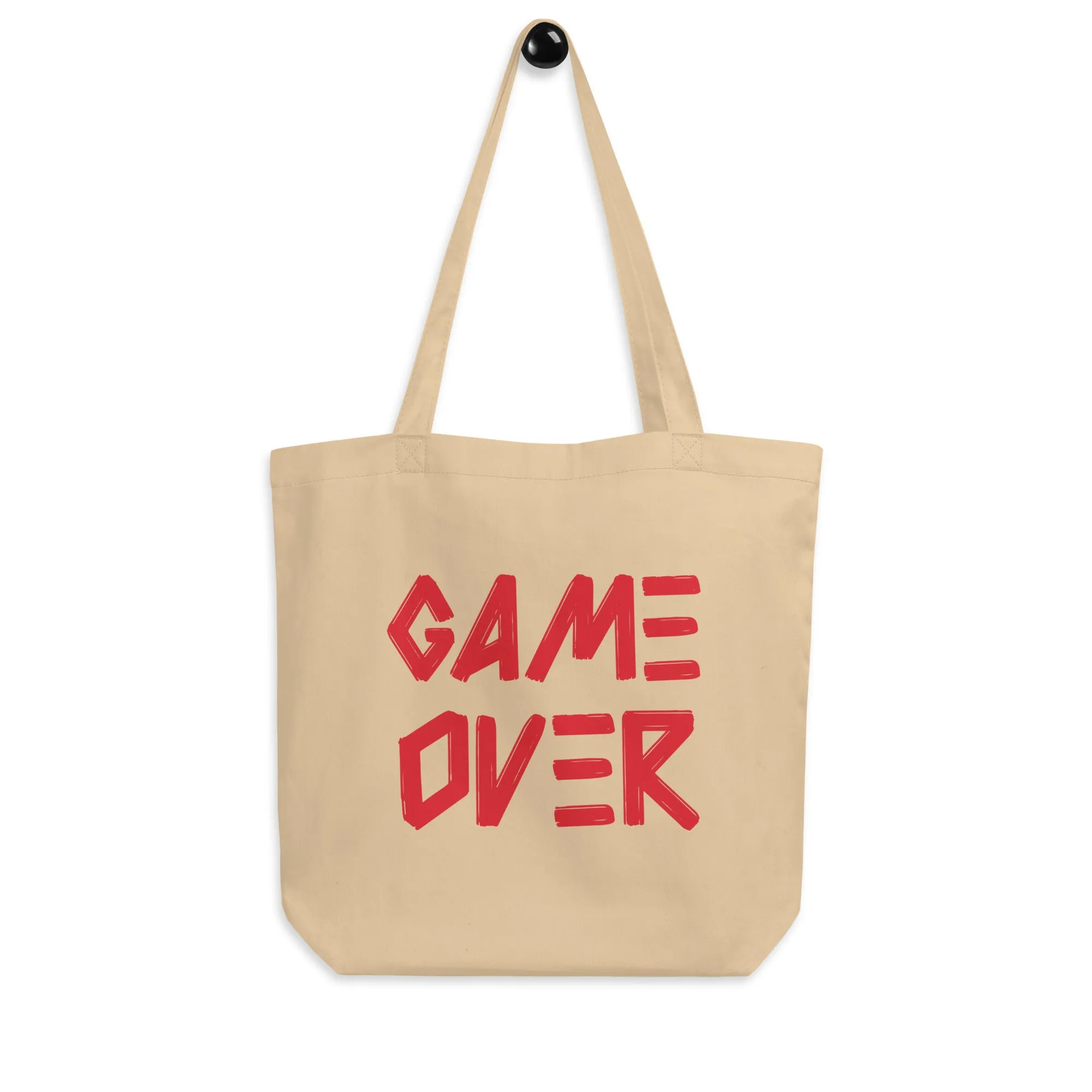 Game Over Eco-Friendly Organic Cotton Tote