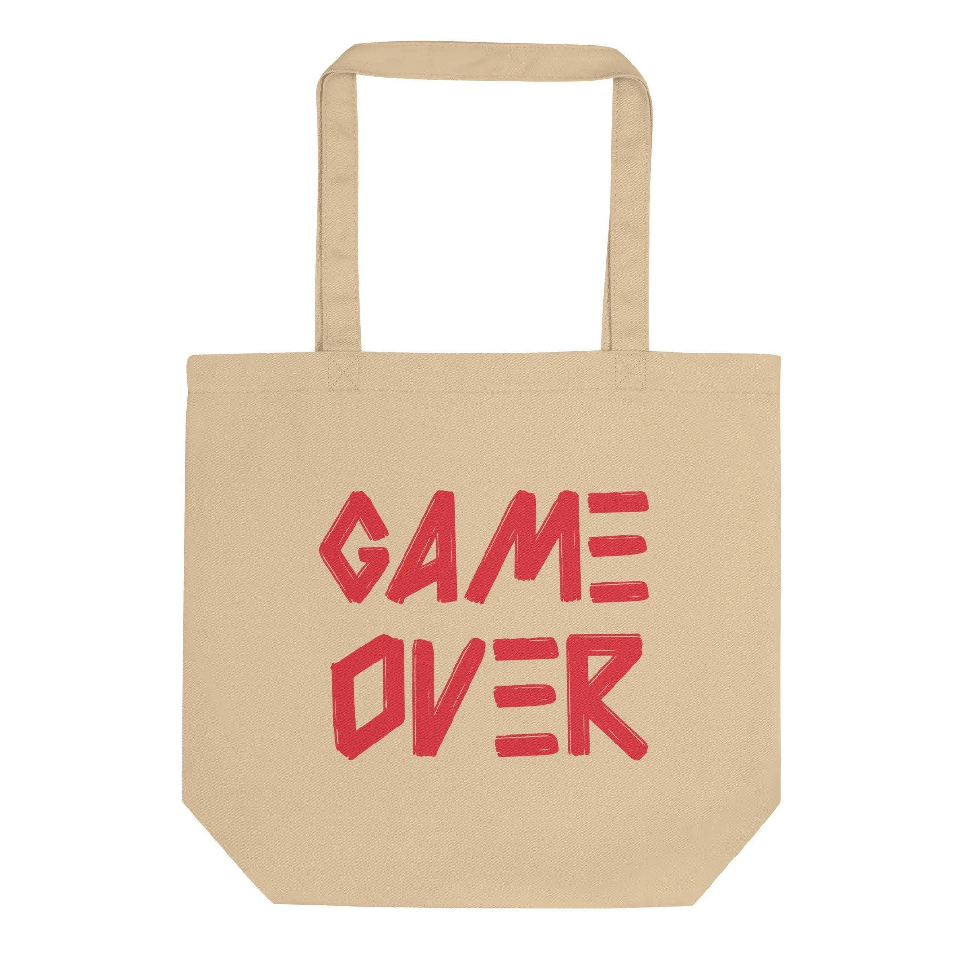 Game Over Eco-Friendly Organic Cotton Tote
