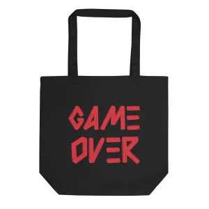 Game Over Eco-Friendly Organic Cotton Tote
