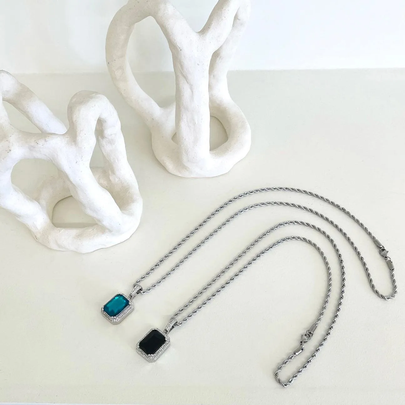 Gemstone Pendant Necklace