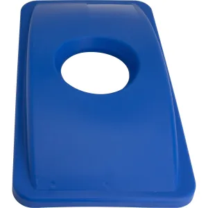 Genuine Joe 23-Gal Recycling Bin Round Cutout Lid