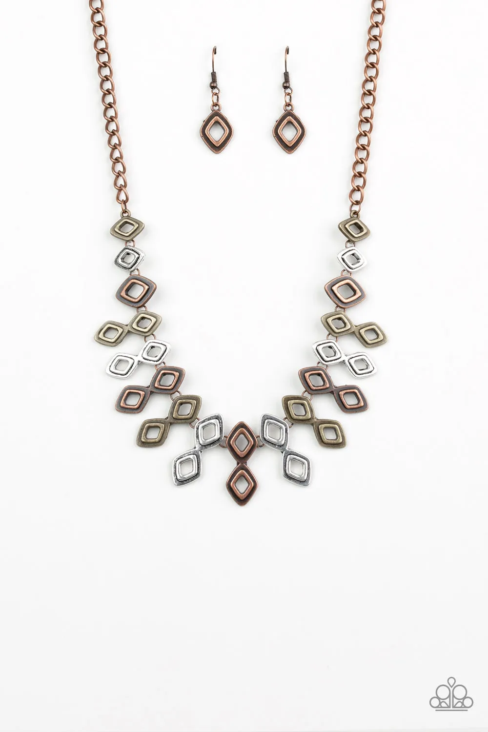 Geocentric - Multi - Paparazzi Accessories