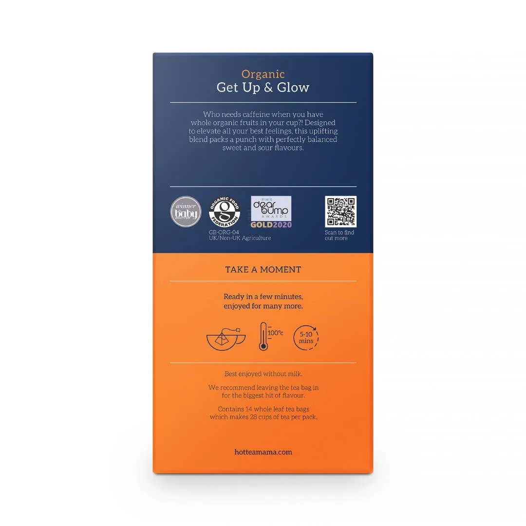 Get Up & Glow Tea | Organic Hibiscus