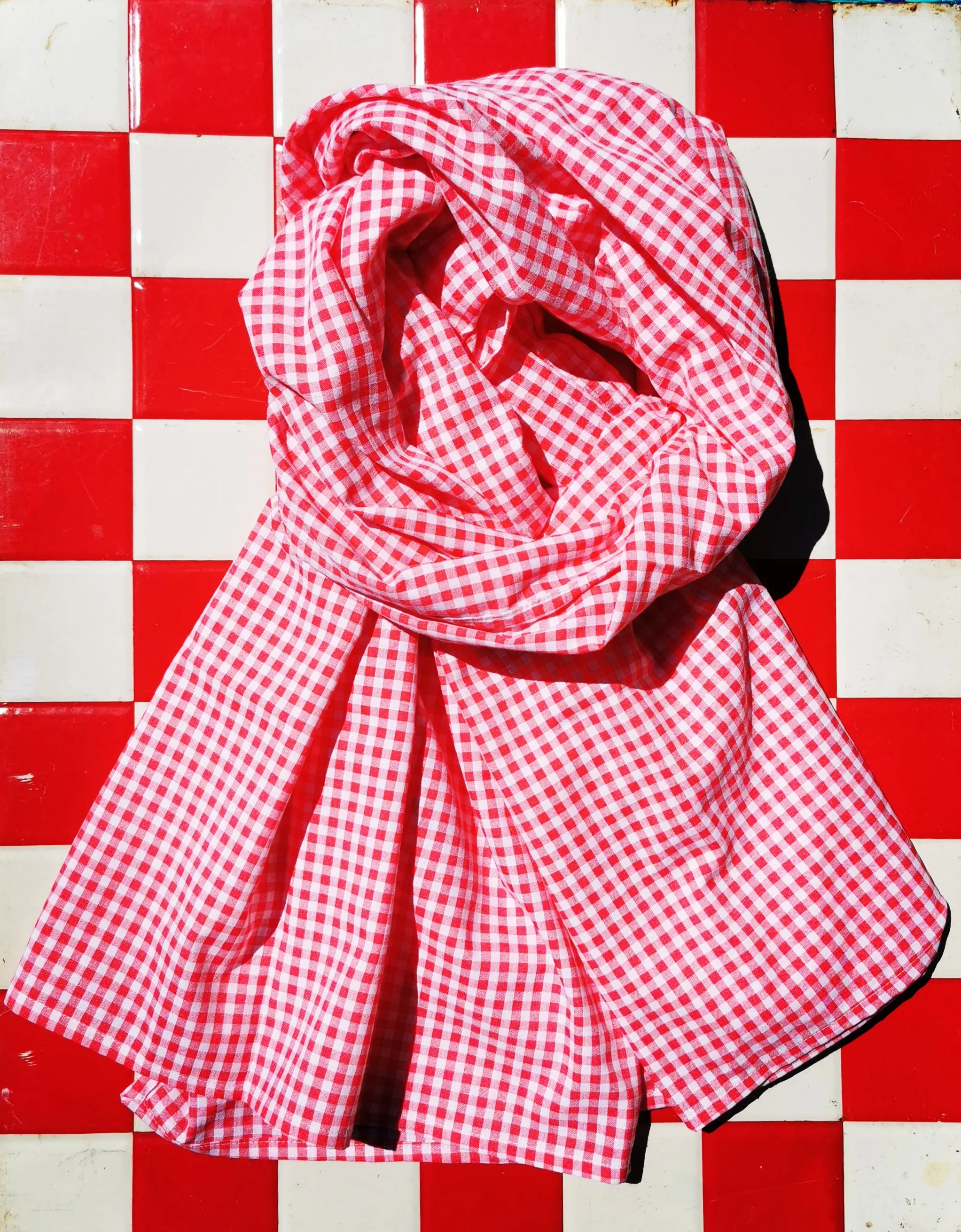 Gingham shawls