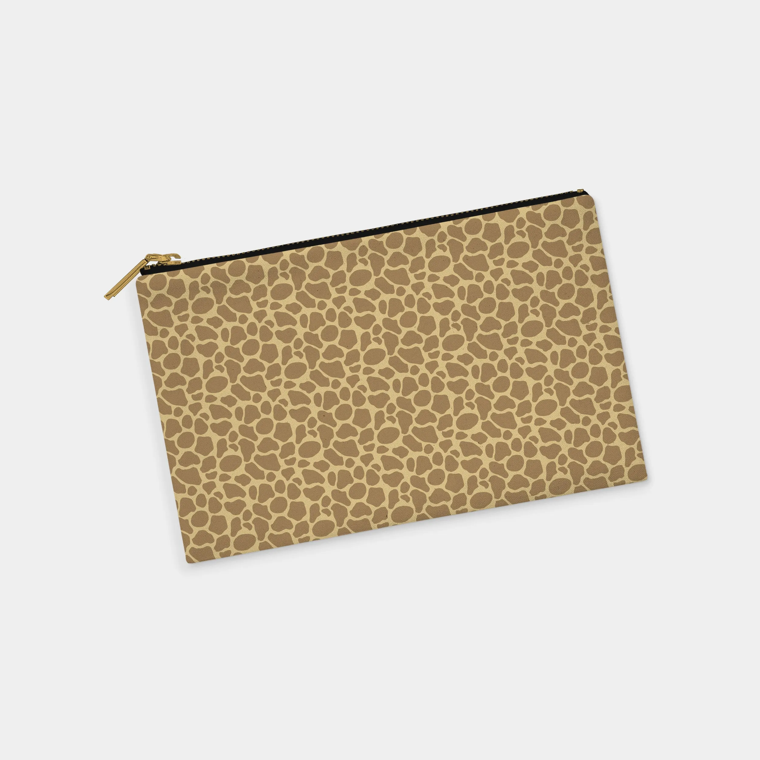 Giraffe Print Personalized Zipper Pouch