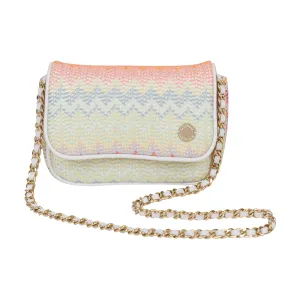 Girls Green And Pink Shoulder Bag