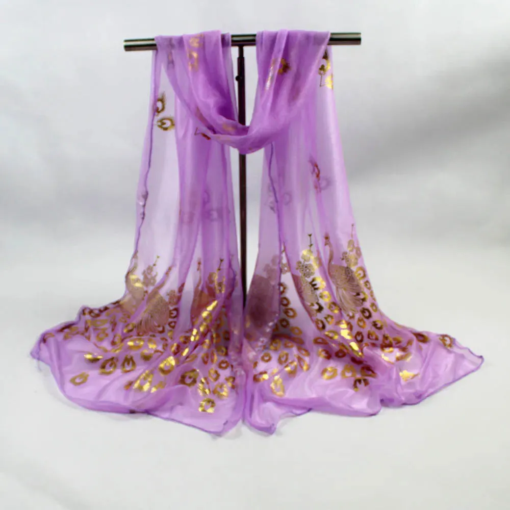 Glitter Shimmer Gold Chiffon Scarf Shawls Muslim Hijab Headscarf Women Long Head Wraps For Summer Beach Scarves Ladies 170*60cm