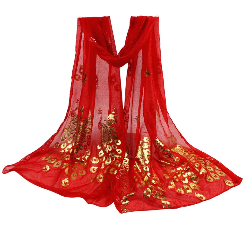 Glitter Shimmer Gold Chiffon Scarf Shawls Muslim Hijab Headscarf Women Long Head Wraps For Summer Beach Scarves Ladies 170*60cm