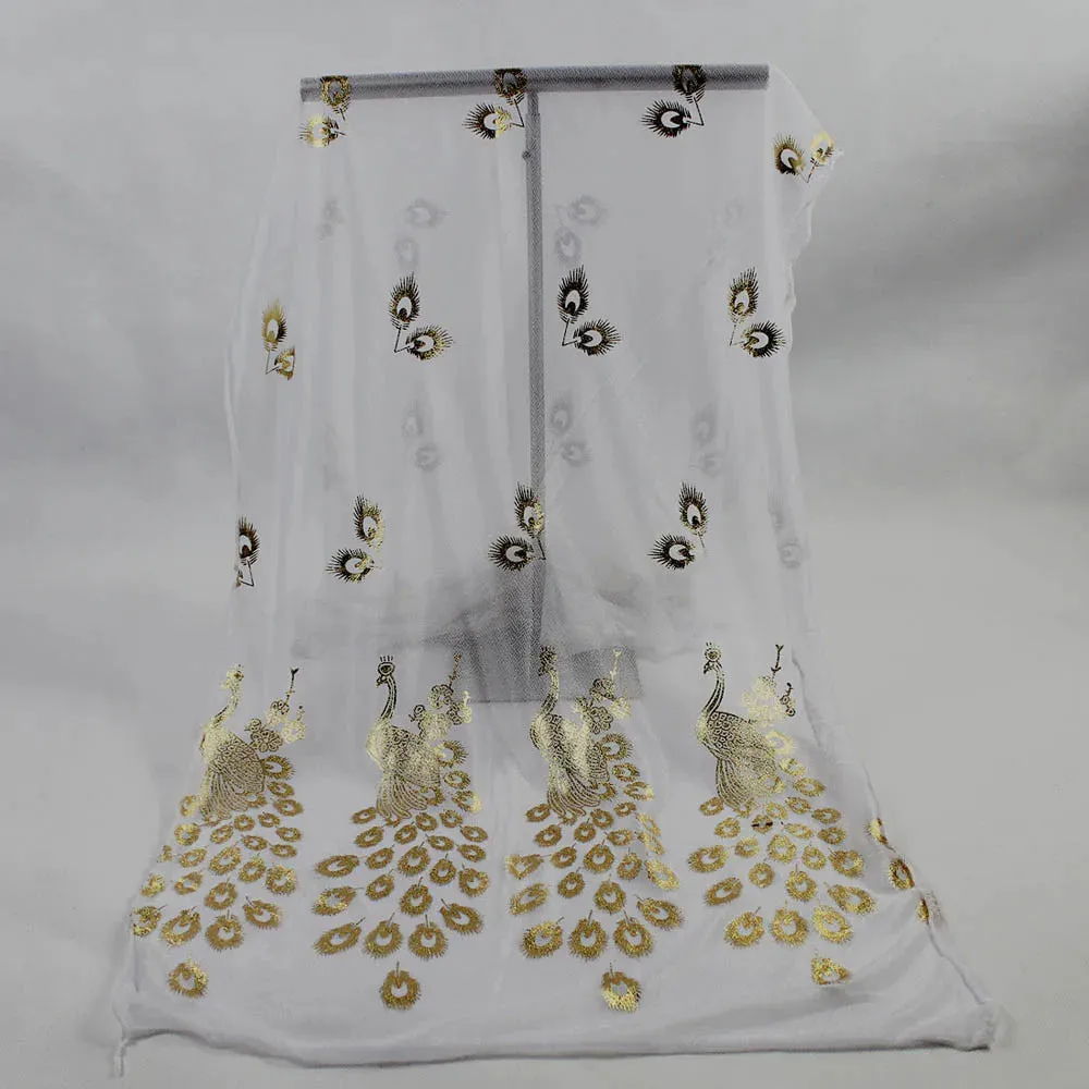 Glitter Shimmer Gold Chiffon Scarf Shawls Muslim Hijab Headscarf Women Long Head Wraps For Summer Beach Scarves Ladies 170*60cm