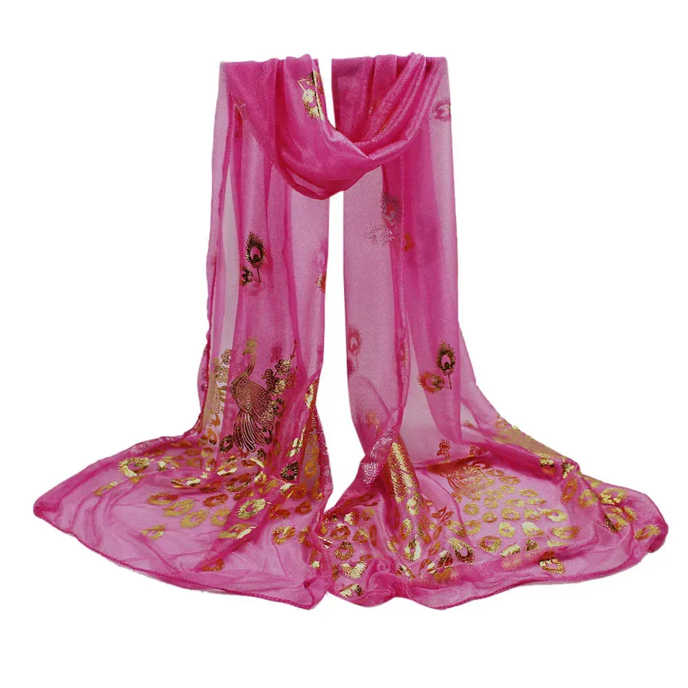 Glitter Shimmer Gold Chiffon Scarf Shawls Muslim Hijab Headscarf Women Long Head Wraps For Summer Beach Scarves Ladies 170*60cm