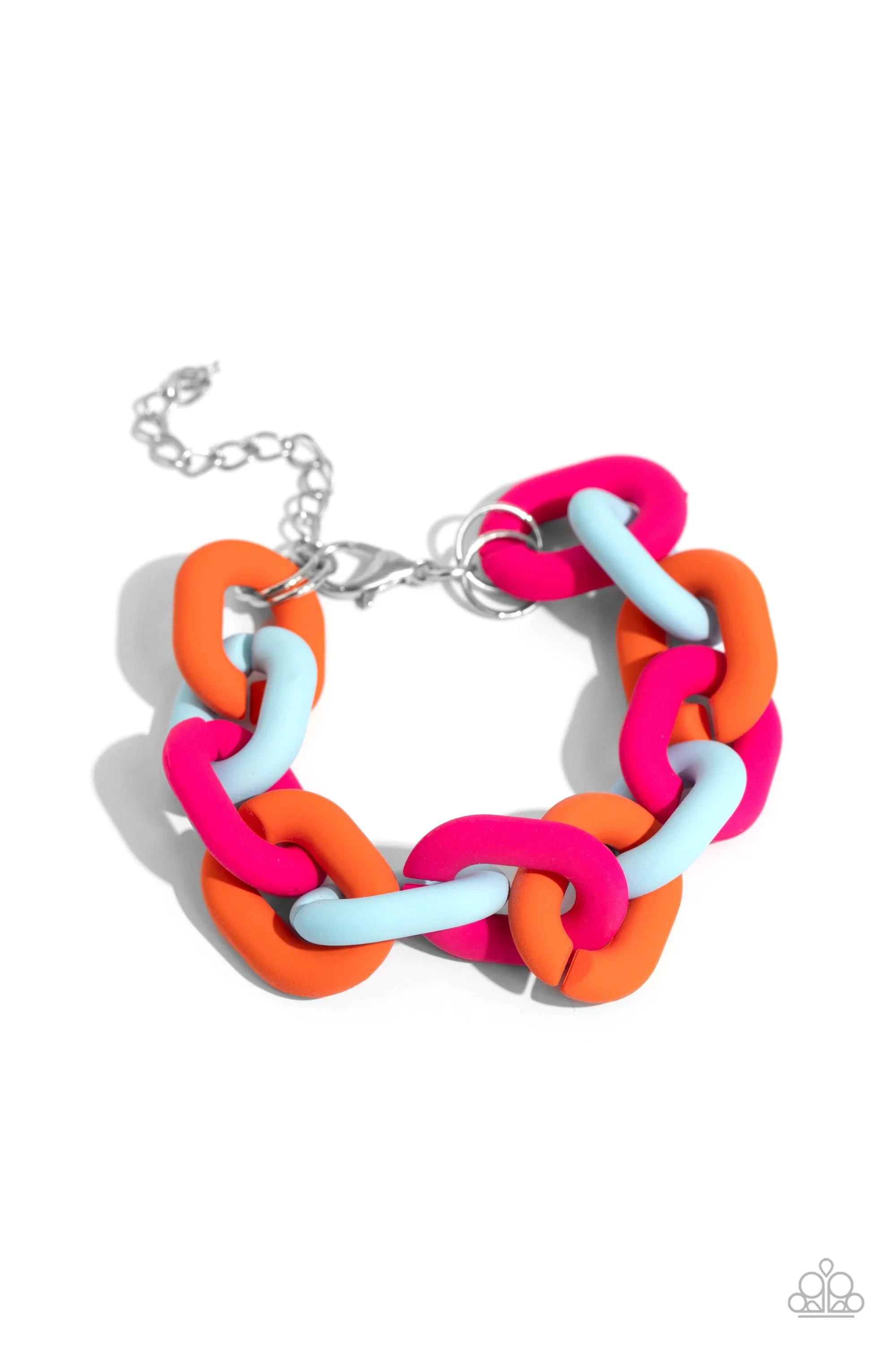 Go the Extra SMILE - Pink Bracelet - Paparazzi Accessories
