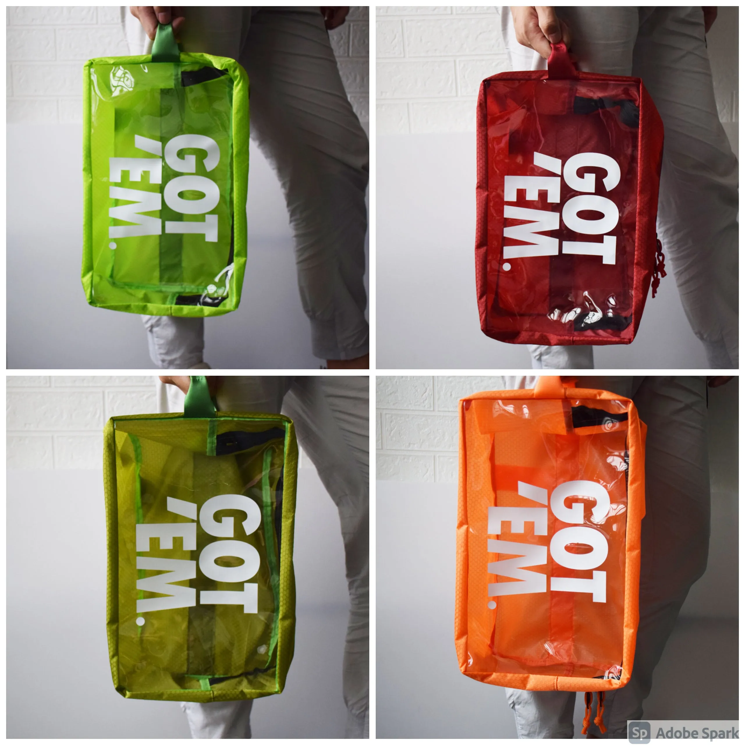 Got 'Em Portable Travel & Storage XL Sneaker Bags by EZB