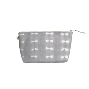 Grey Shibori  Tie Dye Beach Clutch