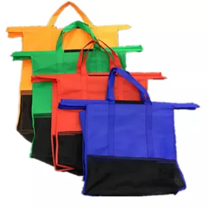Grocery Carts 4 pack Grocery Bags Eco for Trolley Reusable Folding Shopping