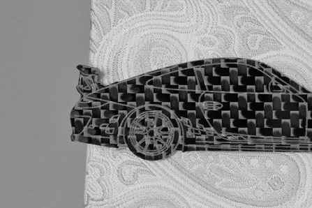 GT3RS (997.2) - Carbon fiber tie clip