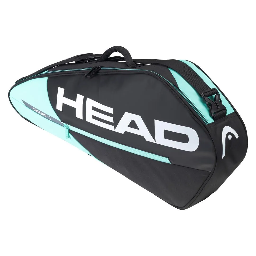 HEAD Tour Team 3R 3 Racket Badminton Bag - Black / Mint