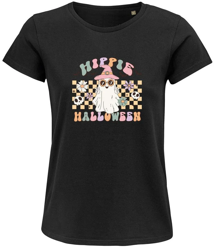 Hippie halloween Ladies T-shirt