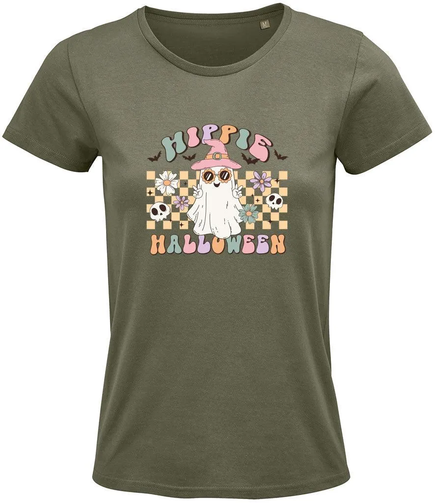 Hippie halloween Ladies T-shirt