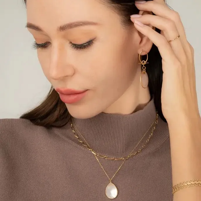 Holly Layered Mother-of-Pearl Necklaces