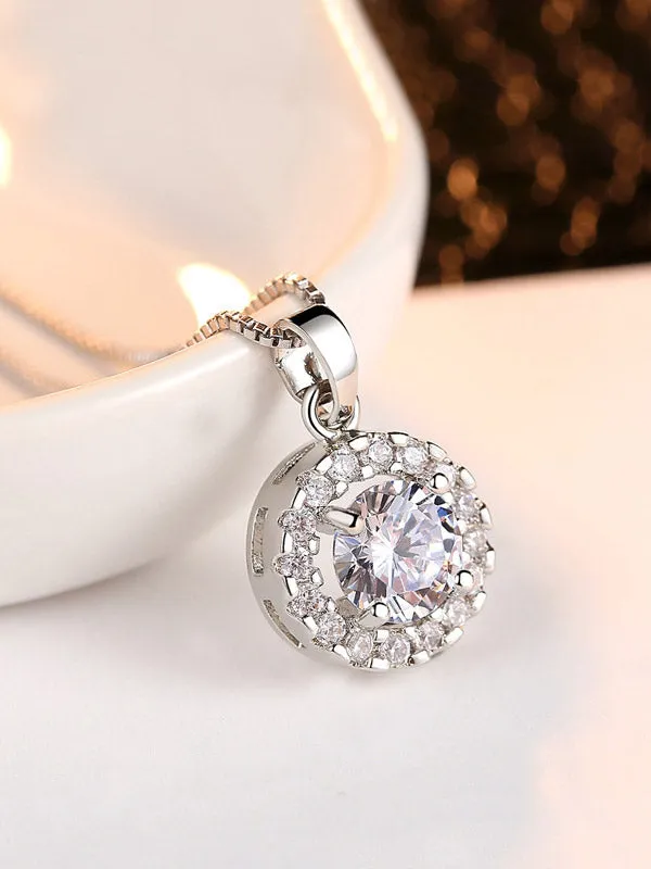 Holy Light Necklace And Earrings Set