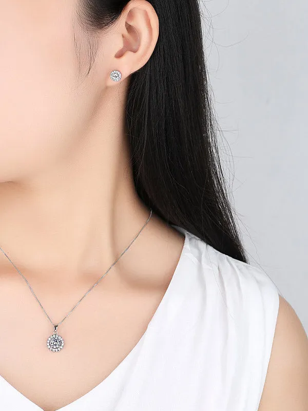 Holy Light Necklace And Earrings Set
