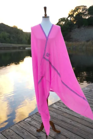 Hot Pink Pashmina Shawl