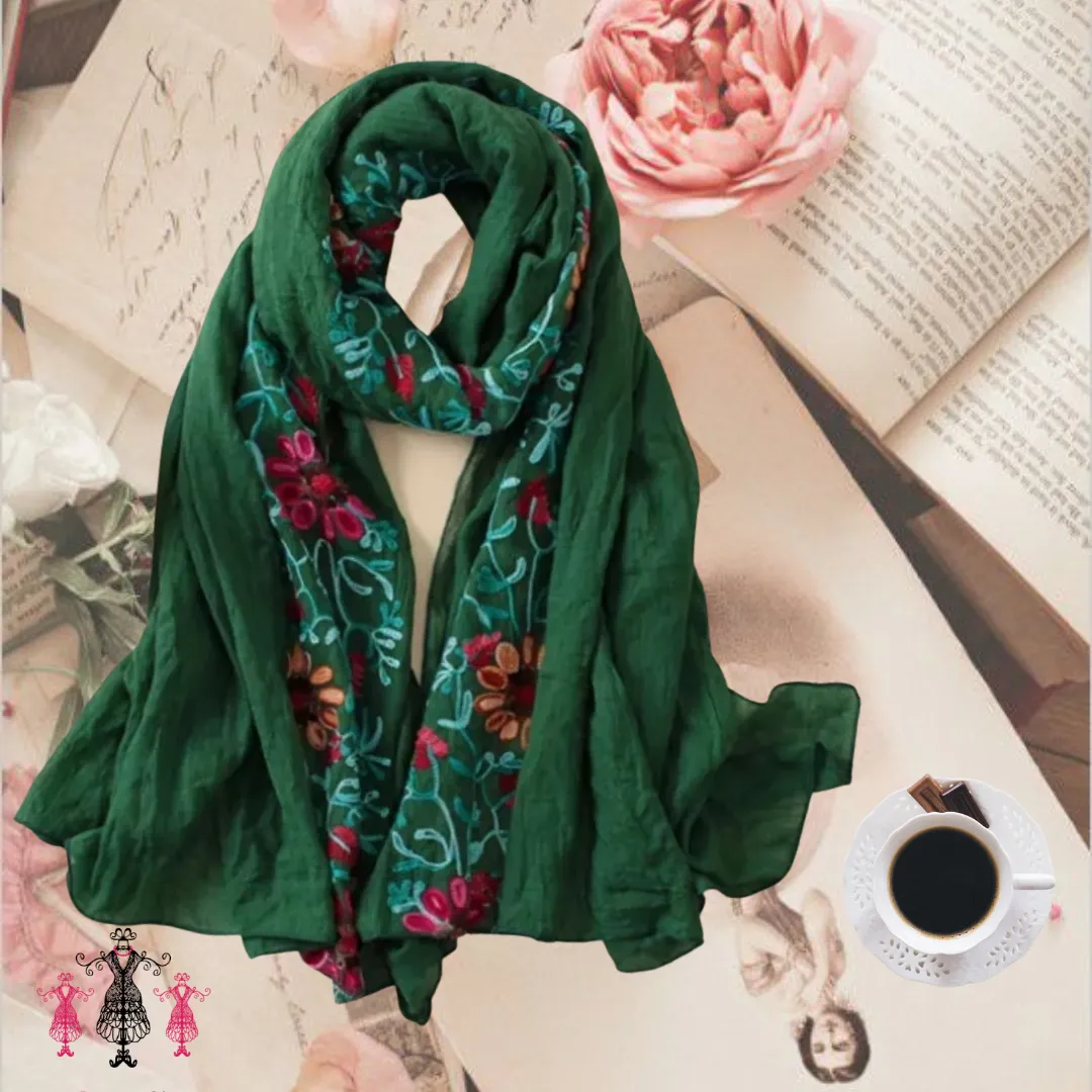 Hunter Pashmina Scarf